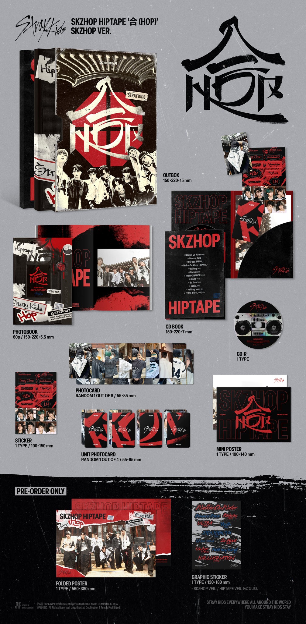 Stray Kids SKZHOP HIPTAPE '合 (HOP)' (SKZHOP Ver.) – K-POP BAZAAR