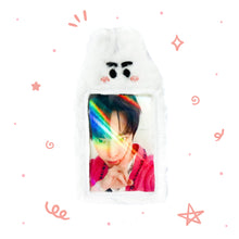 Load image into Gallery viewer, Fluffy Photocard Holder Keyring
