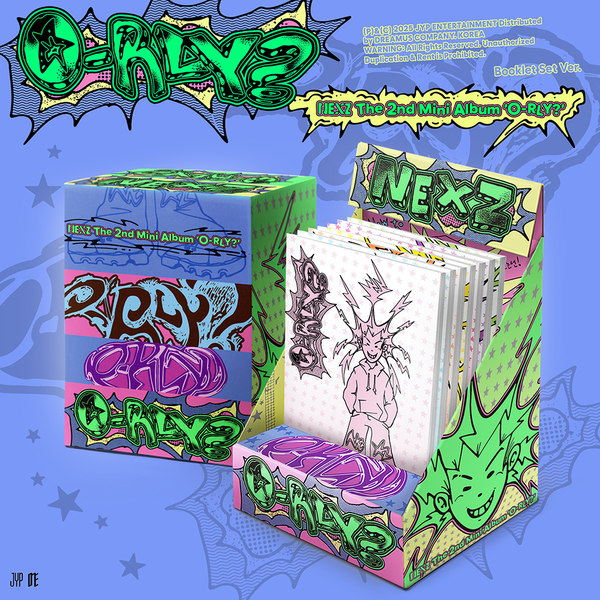 NEXZ The 2nd Mini Album 'O-RLY?' (Booklet Set Ver.)