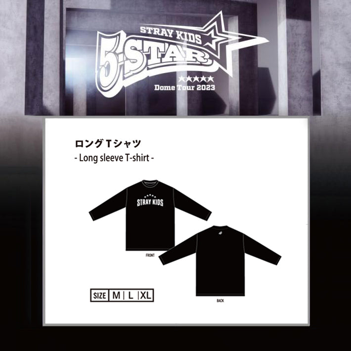 Stray Kids '5-STAR Dome Tour 2023' in Japan MD - LONG SLEEVE T-SHIRT