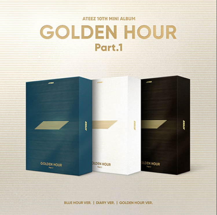 [PREORDER] ATEEZ 10th Mini Album 'GOLDEN HOUR : Part.1'