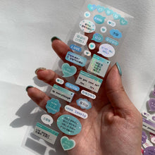 Load image into Gallery viewer, Sooang Sticker - Korean Speech Bubble

