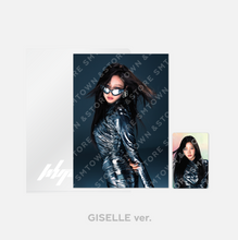 Load image into Gallery viewer, aespa &#39;#Whiplash_mood&#39; Pop-Up Store Official MD - Postcard + Hologram Photocard Set
