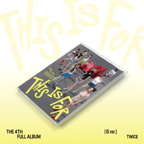 アイドル TWICE 4th Full Album THIS IS FOR vinyl Official preorder TWICE 4TH FULL ALBUM THIS IS FOR (Target