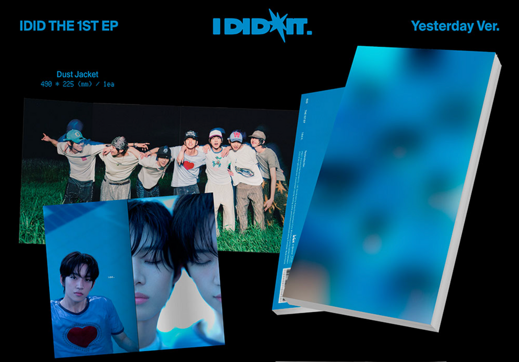 IDID 1st Mini Album 'I did it' (Yesterday, After Sunset Ver.)