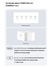Load image into Gallery viewer, [PREORDER] LE SSERAFIM 2nd Studio Album ‘PUREFLOW’ pt.1 (Compact Ver.) + Weverse Shop Benefit
