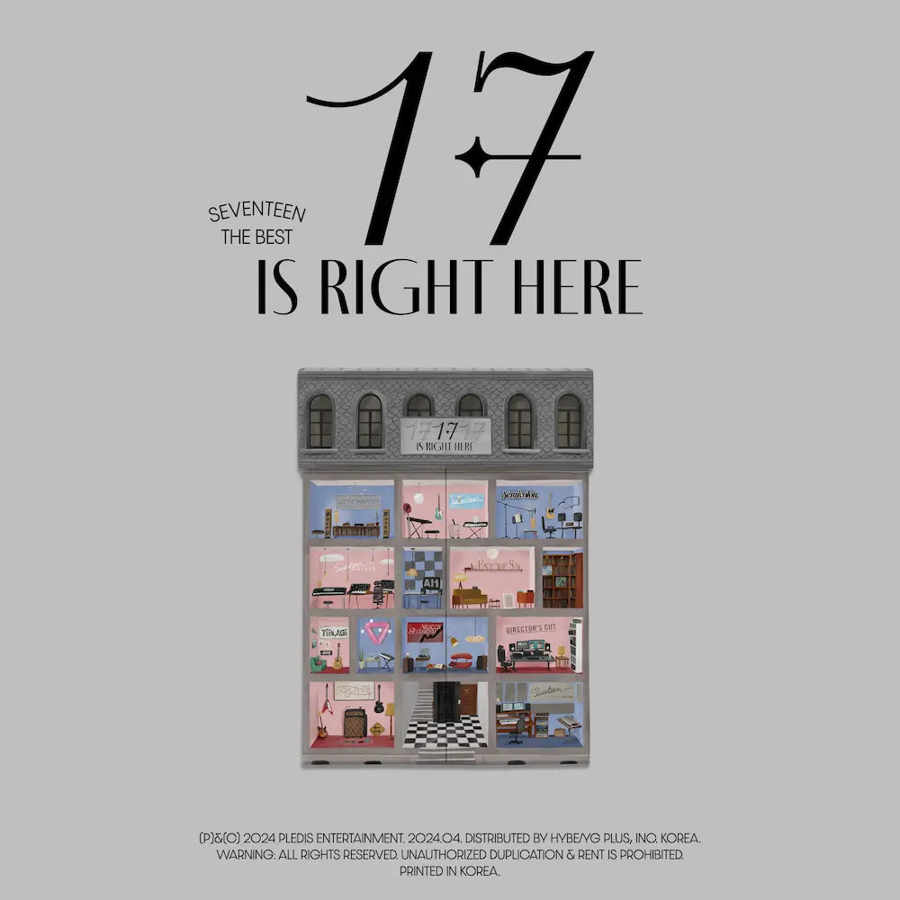 SEVENTEEN Best Album '17 IS RIGHT HERE' – K-POP BAZAAR