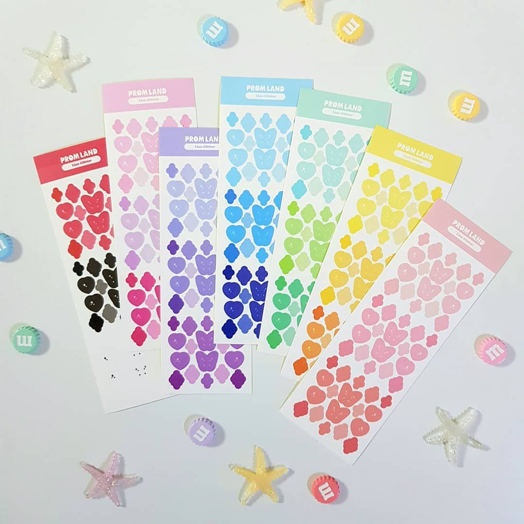 Promland Sticker - Line Glitter