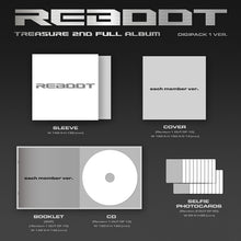 Load image into Gallery viewer, TREASURE 2nd Full Album &#39;REBOOT&#39; (DIGIPACK Ver.)
