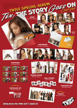 Load image into Gallery viewer, [PREORDER] TWICE Special Album &#39;TEN: The Story Goes On&#39; (Cast Ver.)
