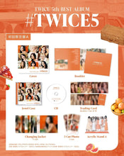 Load image into Gallery viewer, TWICE JAPAN 5th Best Album &#39;#TWICE5&#39; (Limited Edition/ Type A)
