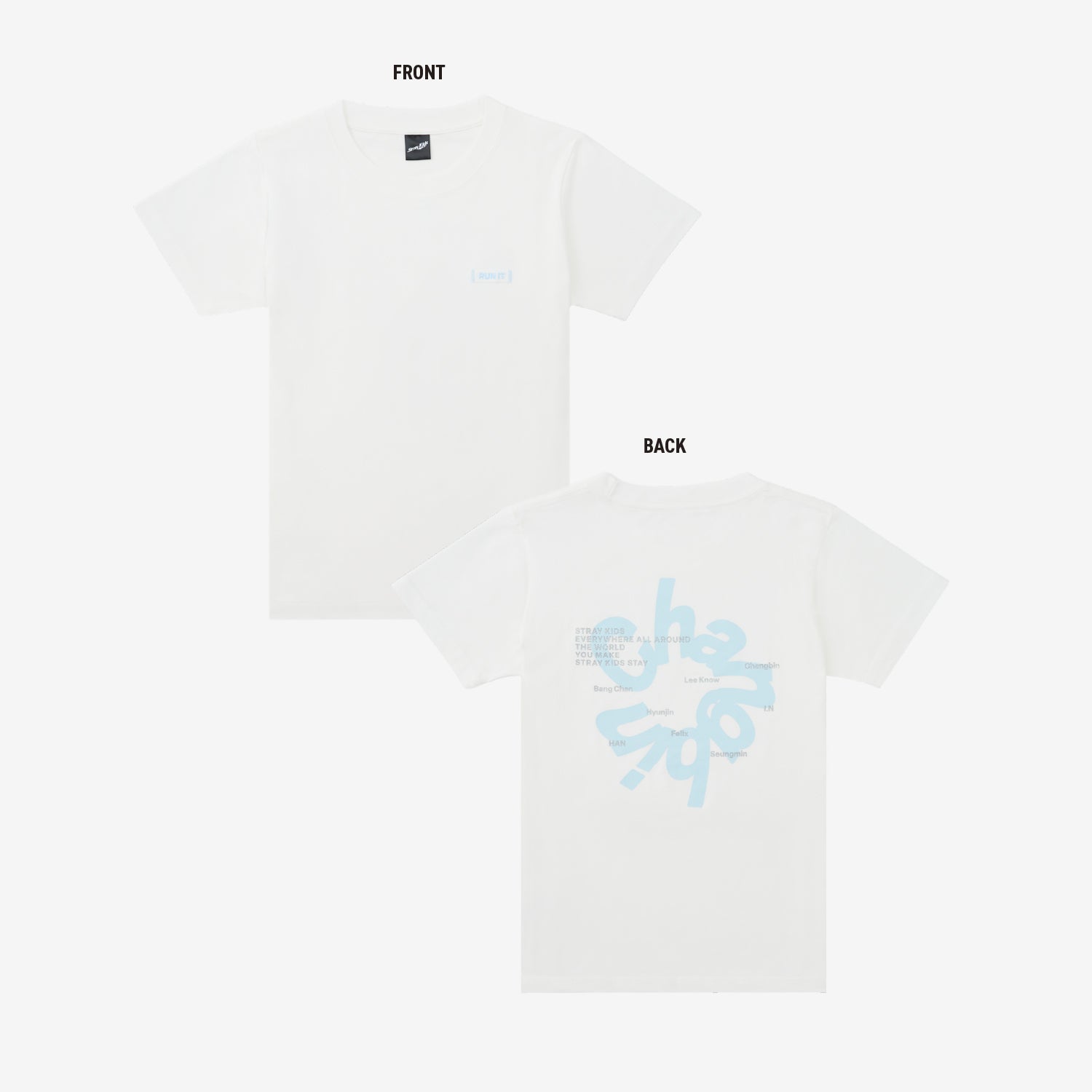 straykids リノ Tシャツ Mサイズ RUN IT JAPAN公式グッズ PREORDER] Stray Kids World Tour 'RUN IT JAPAN' Official MD - T
