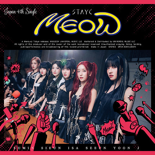 STAYC 'MEOW/ CHEEKY ICY THANG' Japanese Ver. (Regular Edition) – K-POP BAZAAR
