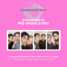 Load image into Gallery viewer, ATEEZ 14th Mini Album 'GOLDEN HOUR : Part.5' (Digipack Unit Ver.) + Store Benefit
