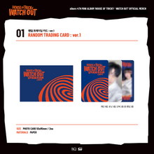 Load image into Gallery viewer, xikers POP-UP STORE &#39;HOUSE OF TRICKY: WATCH OUT&#39; Official MD - Random Trading Card Ver.1
