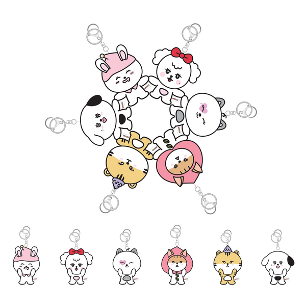 STAYC '2025 STAYC TOUR [STAY TUNED] in SEOUL' OFFICIAL MD - MAGNET PLUSH KEYRING
