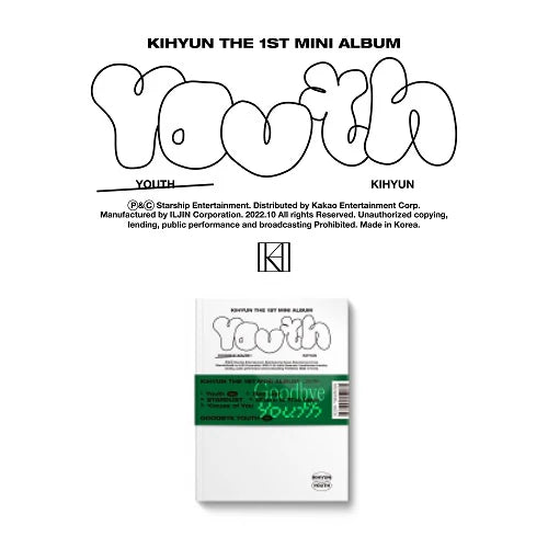 Kihyun 1st Mini Album 'Youth'