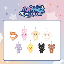 Load image into Gallery viewer, [PREORDER] ATEEZ 'ANITEEZ IN COLOR' Official MD - ANITEEZ Plush Keyring
