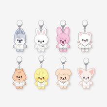 Load image into Gallery viewer, Stray Kids 'THIS &amp; THAT' Pop-Up Store Official MD - SKZOO Costume Plush Keyring
