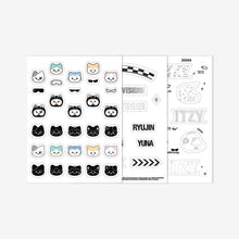 Load image into Gallery viewer, ITZY 3rd World Tour 'TUNNEL VISION' Official MD - Light Ring Custom Sticker Set
