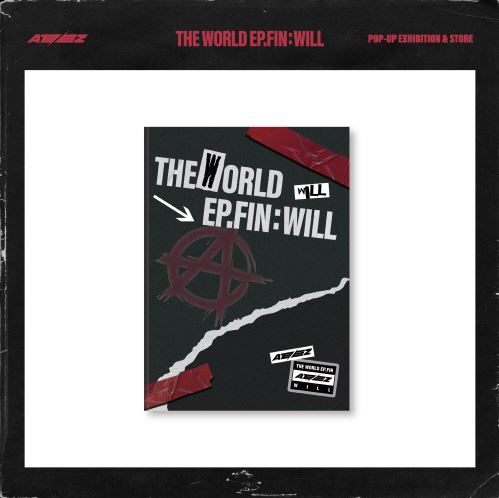 ATEEZ - [THE WORLD EP.FIN : WILL] OFFICIAL MERCH - POP-UP EXHIBITION MINI BOOK