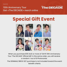 Load image into Gallery viewer, [PREORDER] DAY6 10th Anniversary Tour &#39;The DECADE&#39; Official MD - PETIT DENIMALZ PLUSH COLLECT BOOK
