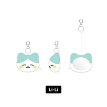 Load image into Gallery viewer, [PREORDER] ITZY x TWINZY POP-UP STORE &#39;ON AIR&#39; OFFICIAL MD - TWINZY Plush Face Mirror
