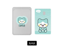 Load image into Gallery viewer, [PREORDER] ITZY x TWINZY POP-UP STORE &#39;ON AIR&#39; OFFICIAL MD - TWINZY Magnetic Card Wallet
