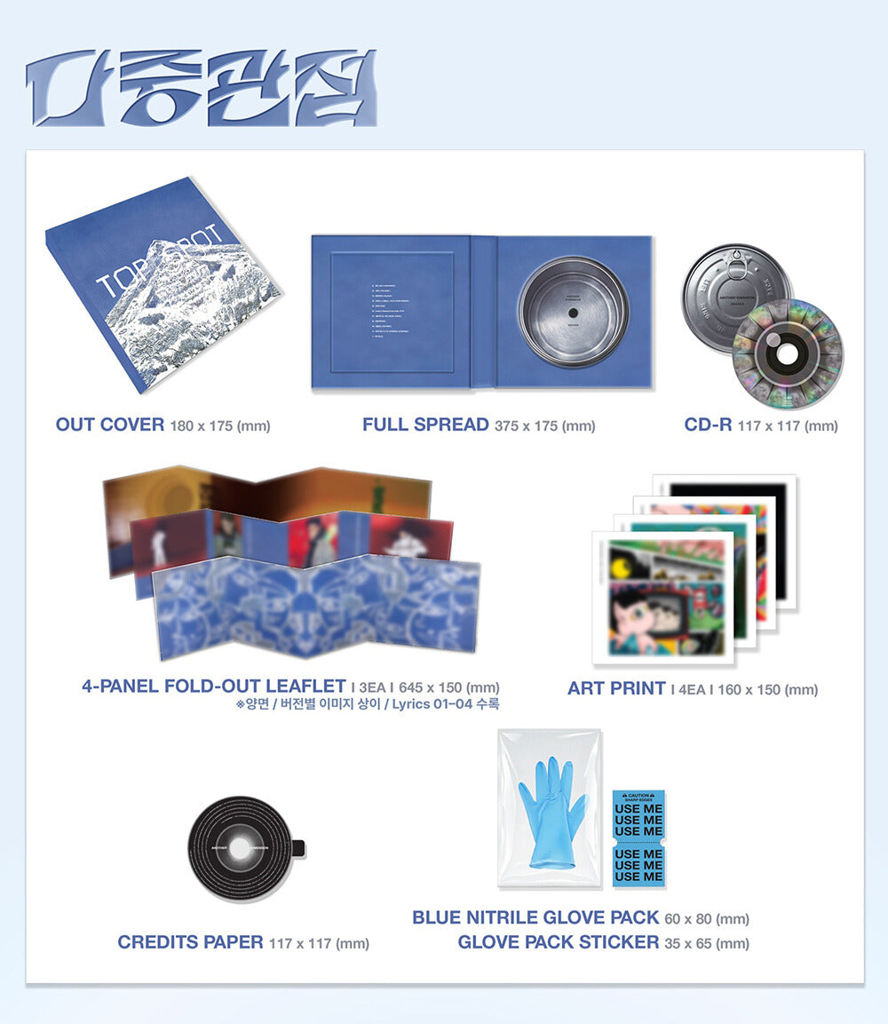 T.O.P 1st Album 'TOP SPOT 다중관점 (ANOTHER DIMENSION)' – K-POP BAZAAR