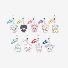 Load image into Gallery viewer, [PREORDER] TWICE 11th Anniversary Pop-Up ‘TWICE the THRILL’ Official MD - TDOONGZ Secret Acrylic Keyring
