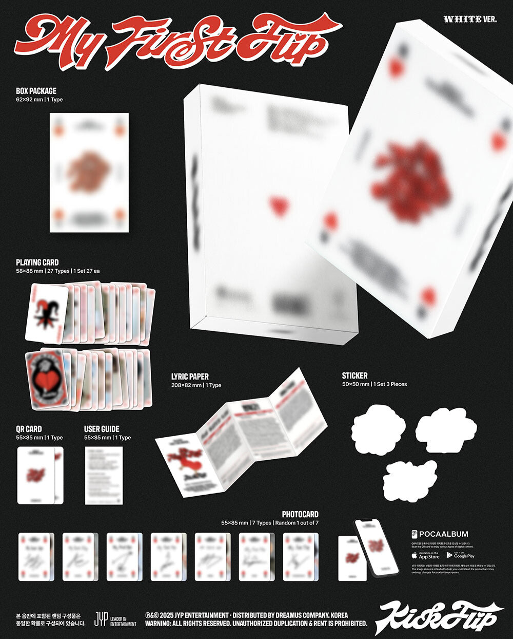 [PREORDER] KickFlip 3rd Mini Album 'My First Flip' (Platform Ver.)