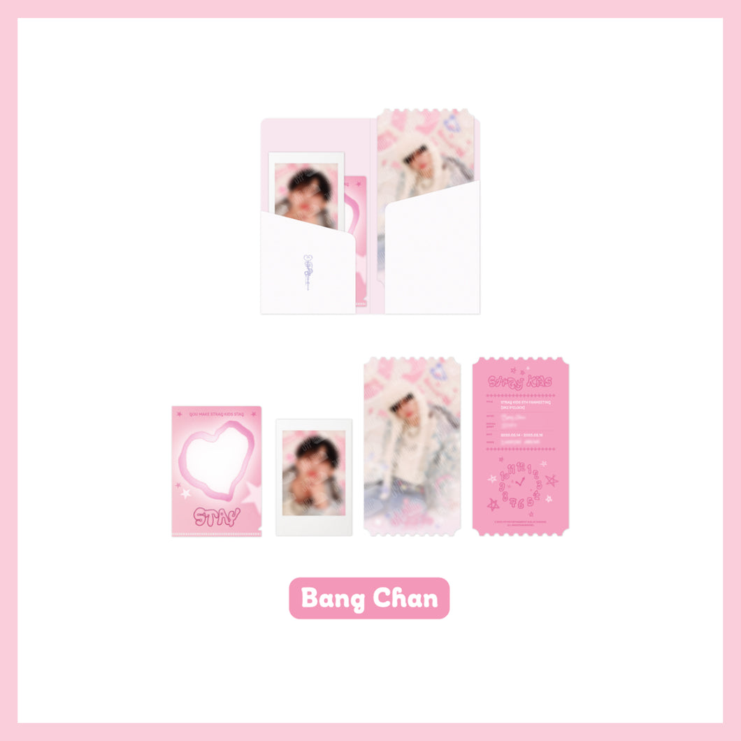 Stray Kids 5th Fanmeeting 'SKZ 5'CLOCK' Official MD - Special Ticket Set