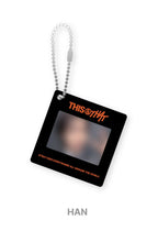 Load image into Gallery viewer, Stray Kids 'THIS &amp; THAT' Pop-Up Store Official MD - Photo Keyring
