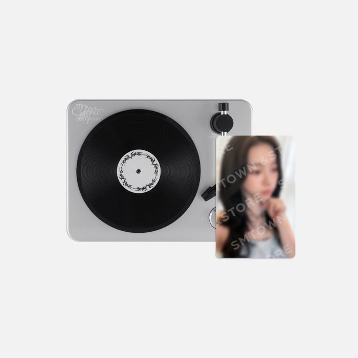 [PREORDER] aespa 5th Anniversary Official MD - Turntable Bluetooth Speaker Set