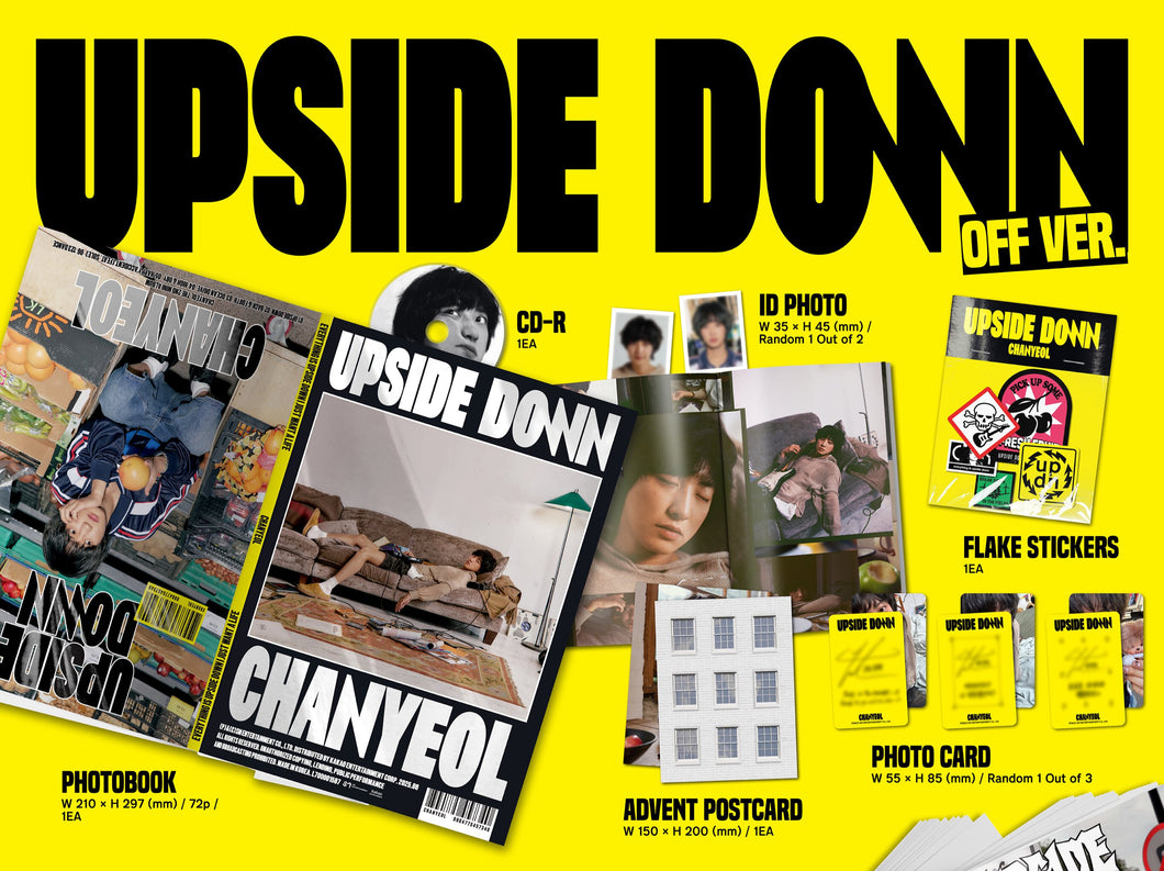 [PREORDER] CHANYEOL 2nd Mini Album 'Upside Down' (Photobook Ver.)