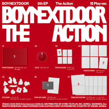 Load image into Gallery viewer, [PREORDER] BOYNEXTDOOR 5th Mini Album &#39;The Action&#39;
