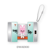 Load image into Gallery viewer, Stray Kids 'THIS &amp; THAT' Pop-Up Store Official MD - SKZOO Capsule Acrylic Keyring
