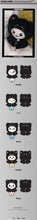 Load image into Gallery viewer, ITZY 3rd World Tour 'TUNNEL VISION' Official MD - TWINZY Mini Plush Outfit (Baby Ver.)
