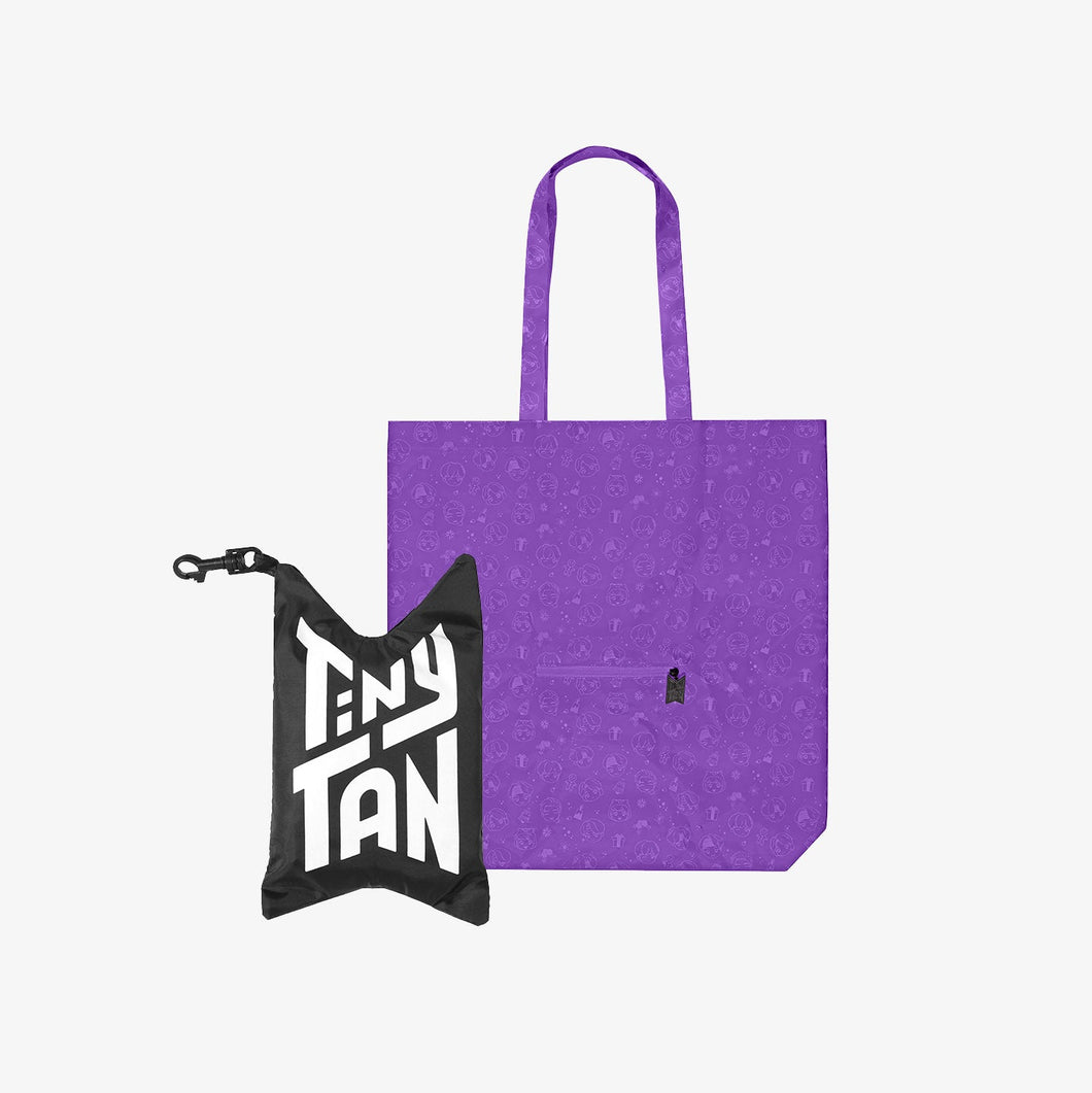 BTS TinyTAN 'Purple Holidays' Official MD - Foldable Bag