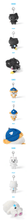 Load image into Gallery viewer, ENHYPEN Character 'ENCHIN' Official MD - Plush Keyring
