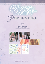 Load image into Gallery viewer, [PREORDER] NMIXX 6th EP 'Strange Muse' Pop-up Store Official MD - Postcard &amp; Sticker Pack
