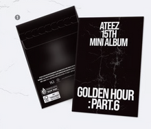 Load image into Gallery viewer, [PREORDER] ATEEZ 15th Mini Album 'GOLDEN HOUR : Part.6' (POCAALBUM Ver.)
