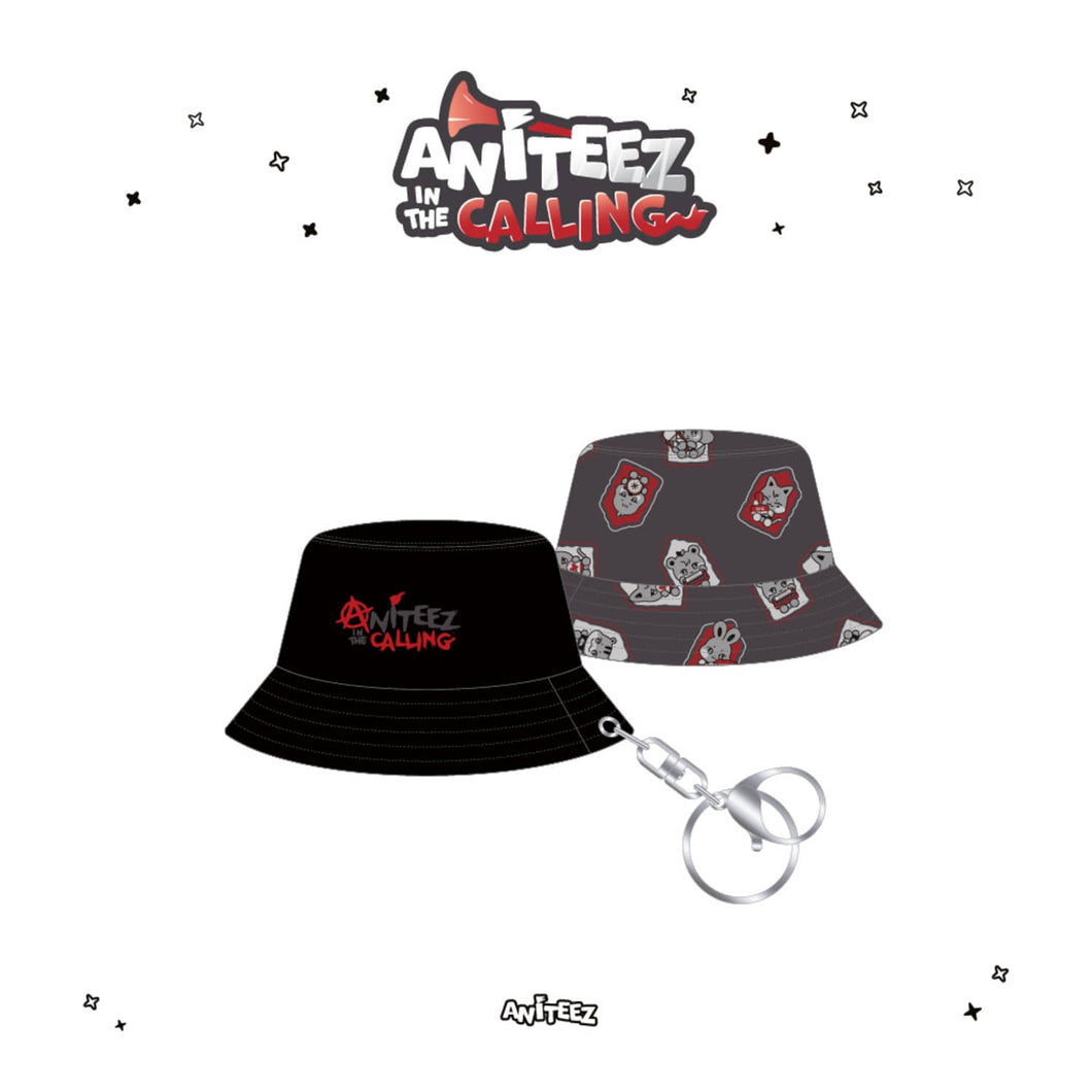 [PREORDER] ATEEZ ‘ANITEEZ IN THE CALLING’ Official MD - Bucket Hat Keychain