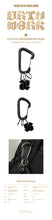 Load image into Gallery viewer, aespa &#39;Dirty Work&#39; Official MD -  Lock in CARABINER KEYRING
