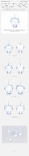 Load image into Gallery viewer, aespa 2025 Live Tour &#39;SYNK : aeXIS LINE&#39; Official MD - FANLIGHT DOLL KEY RING (SILVER ver.)
