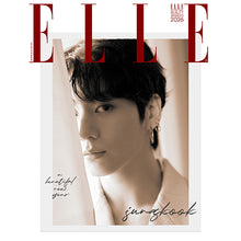 Load image into Gallery viewer, ELLE Magazine January 2026 Issue (Cover: BTS Jung Kook)
