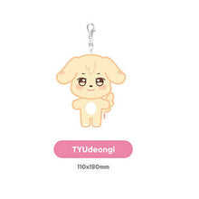 Load image into Gallery viewer, [PREORDER] ATEEZ 'ANITEEZ IN COLOR' Official MD - ANITEEZ Plush Keyring
