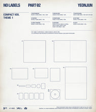 Load image into Gallery viewer, [PREORDER] YEONJUN (TXT) 'NO LABELS: PART 02' (Compact Ver.)
