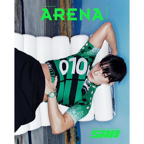 ARENA HOMME+ Magazine August 2025 Issue (Cover: ATEEZ San)