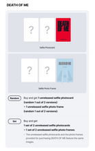 Load image into Gallery viewer, [PREORDER] EVAN 1st Mini Album 'DEATH OF ME' + Weverse Shop Benefit
